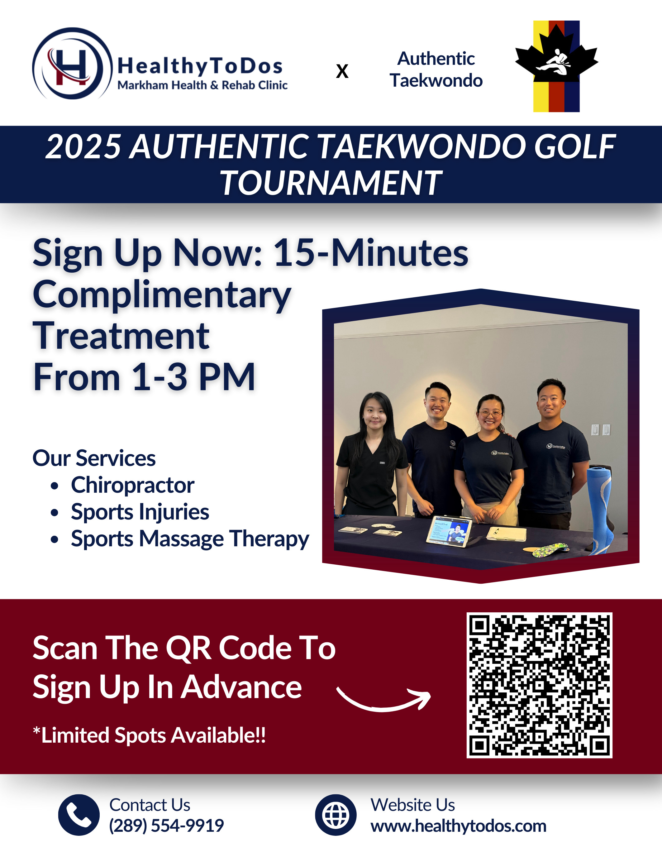 Authentic TKD Flyer